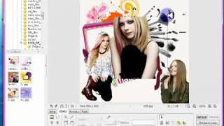 Como hacer un blend con un efecto lindo en Photoscape