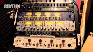 James Hester gives a tour of the pre-amps in his home recording set-up