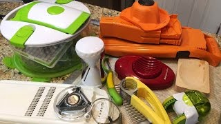 № 3 КУХОННЫЕ ПОМОЩНИКИ ( гаджеты)  для нарезки  салатов, овощей и фруктов