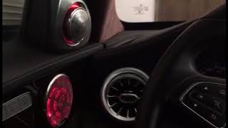 3D rotation Burmester tweeter in Mercedes-Benz W205 C class