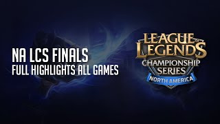TSM vs CLG Grand Final ALL GAMES HIGHLIGHTS | NA LCS Summer Playoffs 2015 S5 | Team Solomid vs CLG