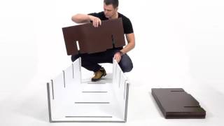 Стеллаж офисный из картона FUTUFU