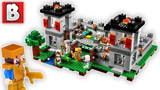 Lego Minecraft The Fortress Set 21127 | Unbox Build Time Lapse Review