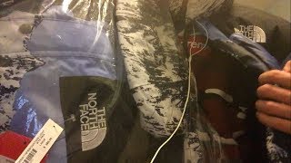 ASMR Supreme x The North Face Mountain Parka & Baltoro Review. With tapping and scratching.