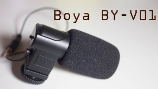 Boya BY-V01 stereo microphone