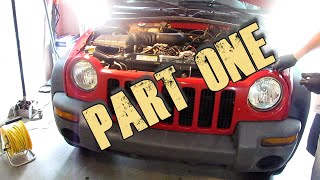 Part 1   Remove and Replace 2002 - 2007 Jeep Liberty Radiator