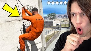 Tentando FUGIR DA PRISÃO No GTA 5!! (Loucuraa)