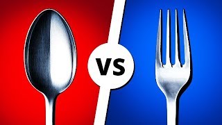ЛОЖКА vs ВИЛКА
