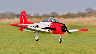 E-FLITE CARBON-Z T-28 TROJAN 2MTR BIG SCALE RC - AZZA AT RAGLEY HALL FESTIVAL OF FLIGHT - 2016