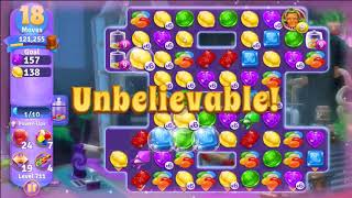 Wonka's World of Candy Level 711 - NO BOOSTERS + FULL STORY ? | SKILLGAMING ✔️