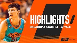 Lindy Comes In Clutch | Oklahoma State 64-57 Yale | Cowboy Basketball Highlights