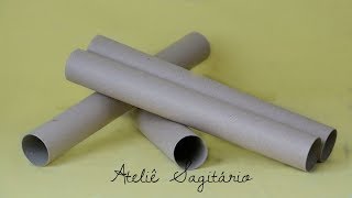 Ideias com rolo de papel
