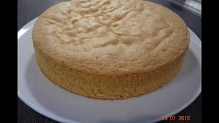 простой и вкусный ванильный бисквит / Вiskuitboden
