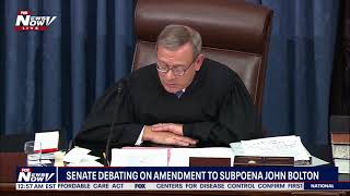 THROWING PUNCHES: Chief Justice Roberts reminds BOTH sides to be appropriate