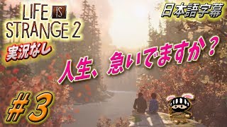 ?日本語字幕・実況なし?Part３ライフイズストレンジ２ Life is Strange 2 - Gameplay | PS4