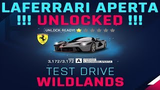 Asphalt 9 | Ferrari LaFerrari APERTA | UNLOCK + Test Drive @WILDLANDS