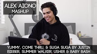 Yummy, Come Thru, & Suga Suga by Justin Bieber, Summer Walker, Usher & Baby Bash | Alex Aiono Mashup