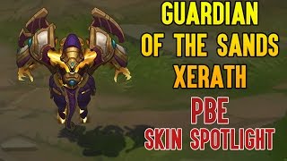 GUARDIAN OF THE SANDS XERATH - NEW SKIN | LUSOR SKIN SPOTLIGHT (PBE)