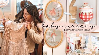vintage shopping for a BABY + haul