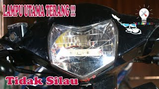 Lampu Utama Jadi Terang dengan LED HPL 30w.#Cara Membuat
