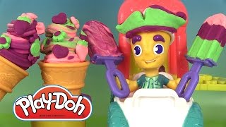 Play Doh Town Marchand de glaces Ice Cream Truck Playset Pâte à modeler