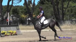 331XC Elizabeth Porzig on Leo SR Beginner Novice Cross Country Woodside August 2015