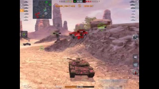Т-62а WOT Blitz| 7200 урона, мастер| Разбор боя в 1787 чистого опыта!
