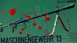 ПОЛНЫЙ ОБЗОР ПУЛЕМЕТА MG 13 Heroes and Generals! ЛУЧШИЙ ПУЛЕМЕТ?!