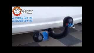 Фаркоп VW Polo Фольксваген Поло седан 2010  сьемный Автопристрій