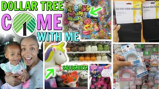 COME WITH ME TO DOLLAR TREE! A SQUISHY JACKPOT! PLUS MORE NEW ITEMS!