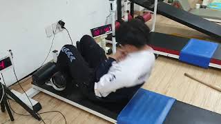 2019년 소방공무원 체력시험 '윗몸일으키기' 만점 56개 기록했습니다.