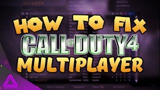 How To Fix Call of Duty 4 Multiplayer 2017 - Punkbuster Error & No Servers