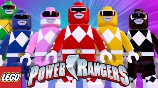 LEGO Avengers (Vingadores) Power Rangers PACK (MOD)