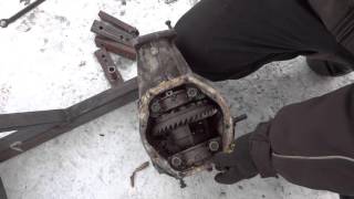 Самодельный кантователь двигателя