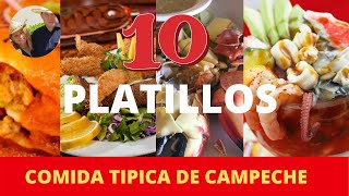 10 Platillos Típicos de Campeche Mexico | Comida Campechana
