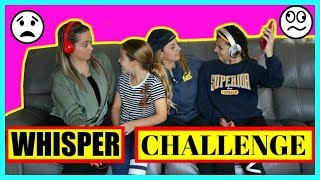WHISPER CHALLENGE "PARENTS & KIDS EDITION" SISTER FOREVER