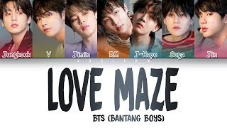 BTS (방탄소년단) - Love Maze [Color Coded Lyrics|Han|Rom|Eng]