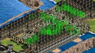 Age of Empires 2 - 4vs4 CBA INTRIGUE & BATTLES | Multiplayer Gameplay