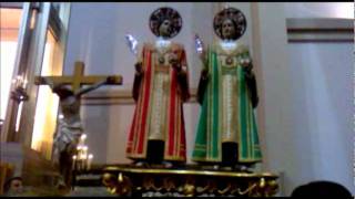 Bitonto (Ba) - Risalita sacre Immagini dei Ss. Cosma e Damiano