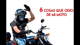 6 Cosas que no me gustan de mi moto. Benelli Bn 125