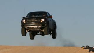 Vaughn Gittin Jr. Takes the Ford SVT Raptor to a CORR Track