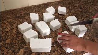 Como fazer sabão  em barra? Tutorial e receita.