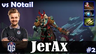 JerAx - Grimstroke Offlane | vs N0tail (Pangolier) | Dota 2 Pro MMR Gameplay #2
