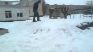 Пхаха прижок сальто в снег (Часть 2)