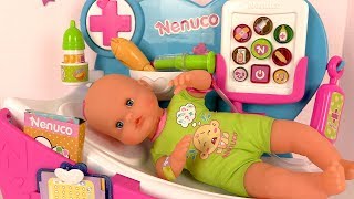Poupon Nenuco Malade ♠ Visite Médicale Interactive