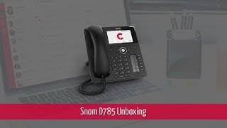 Introducing the new Snom D785 VoIP desktop phone [english]
