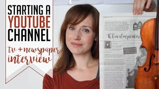 Adult beginner violinist | TV interview