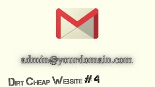Create Custom Email Address  for your Domain free | Dirt Cheap Website Part 4
