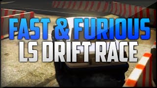 GTA 5: Fast & Furious LS Drift Race (No Cheats Or Mods)