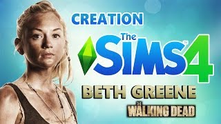 BETH GREENE [TWD]  - CAS SIMS 4